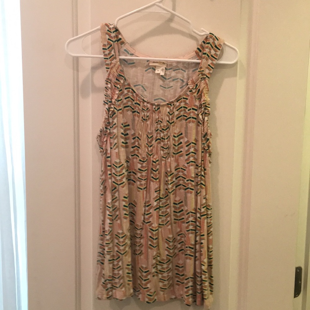 Anthropologie tank sz M